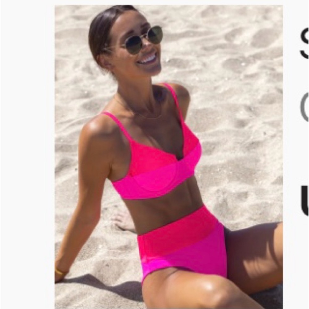 Medium never worn Popville swimsuit - true to size!